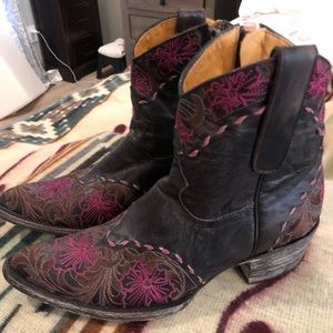 Old Gringo Ladies 8.5 short boots never worn!!